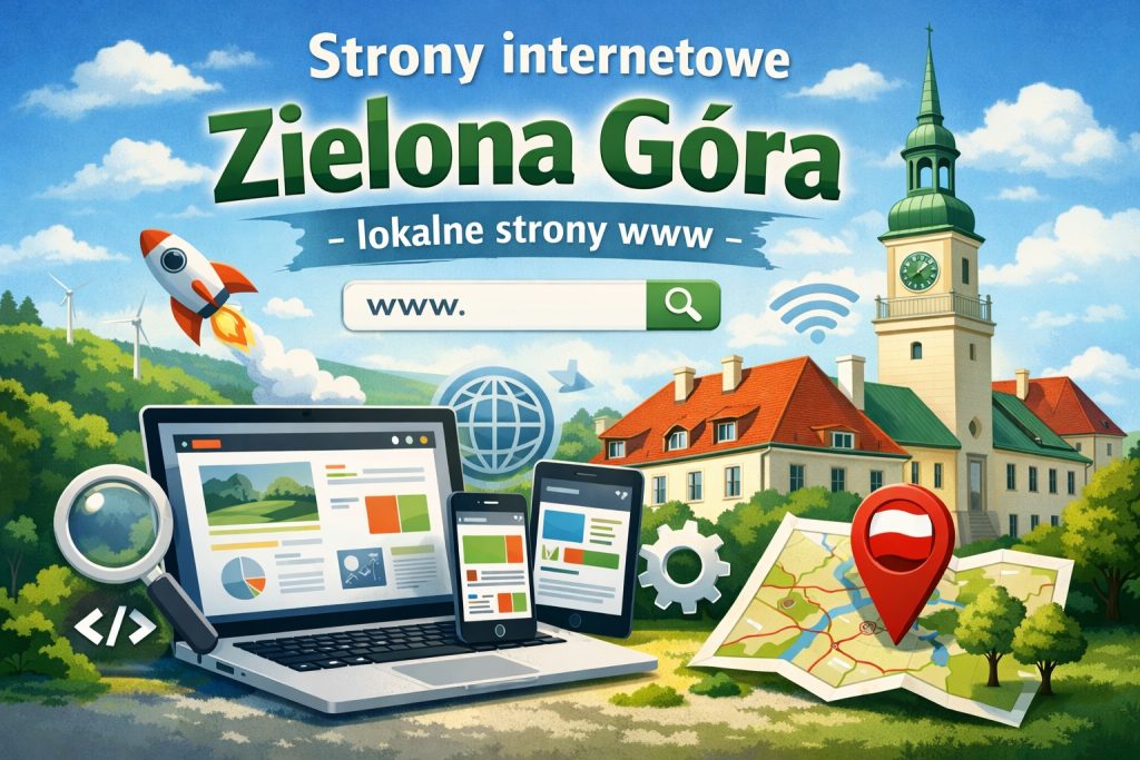 Strony internetowe Zielona Góra – lokalne strony www dla firm od 2003 roku