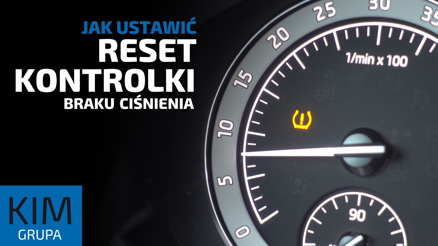 Reset kontrolki ciśnienia Skoda