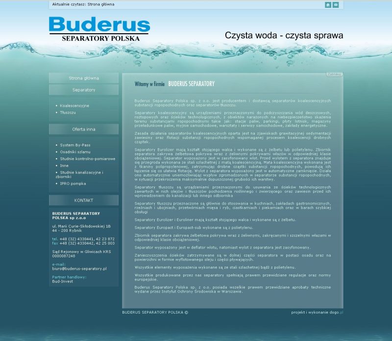 Buderus Separatory