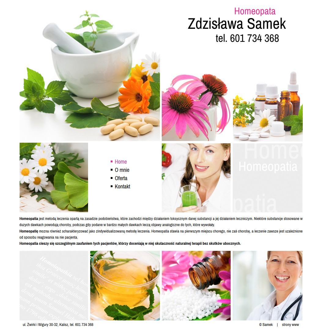 Lekarz Homeopata Zdzisława Samek