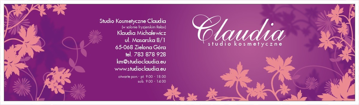 Claudia Studio Kosmetyczne karnet